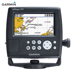 Garmin 585 gps fish finder sounder marine