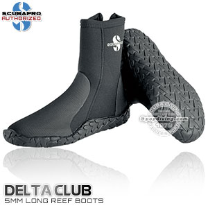 Scubapro Sepatu Karang Tinggi Delta Club