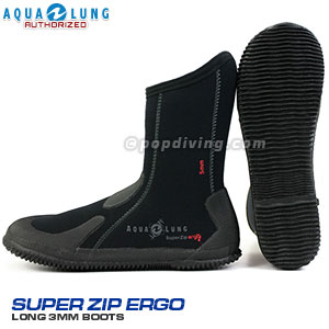 Aqualung superzip ergo elite long boots 5mm