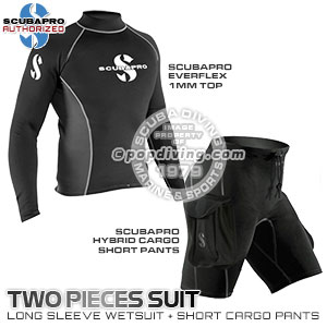 Scubapro everflex top wetsuit 1mm