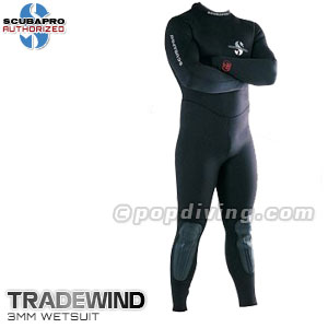 Scubapro Wetsuit Tradewind 3mm Neoprene