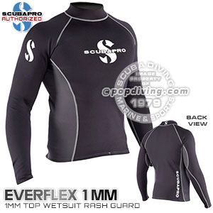 Scubapro everflex top wetsuit 1mm